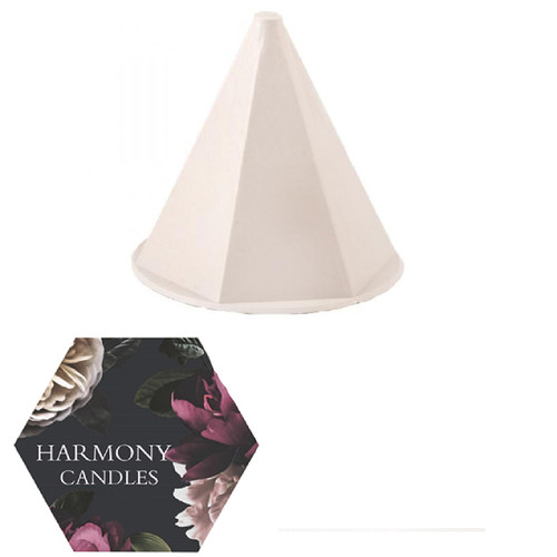 قالب شمع ۵ ضلعی