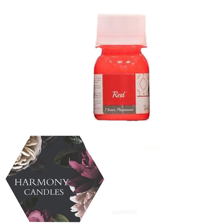 رنگ مایع قرمز فلورسنت